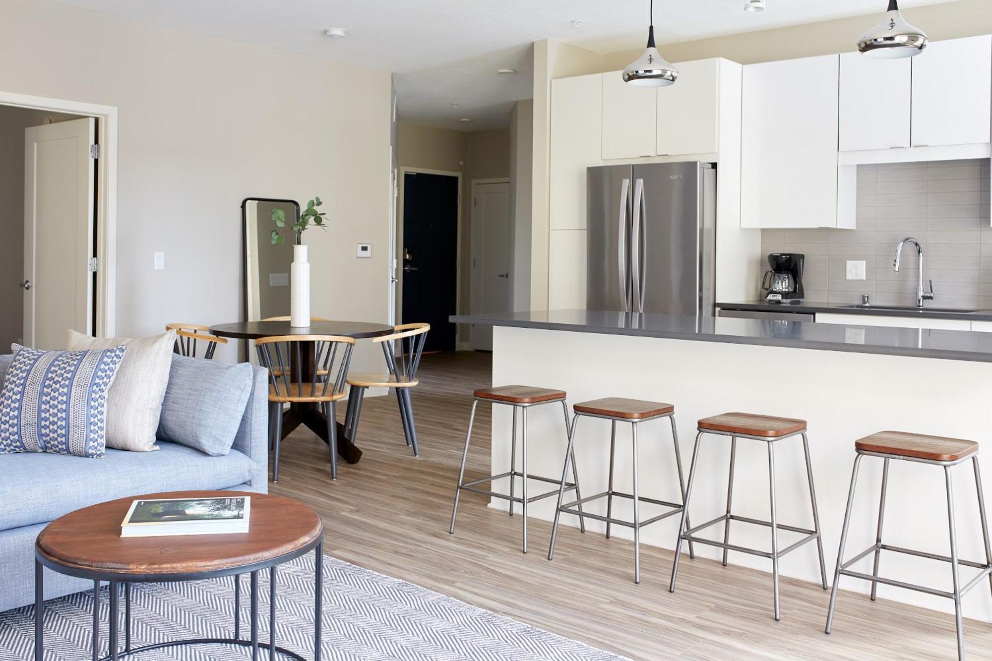 Sonder At East End Aparthotel Minneapolis Eksteriør bilde
